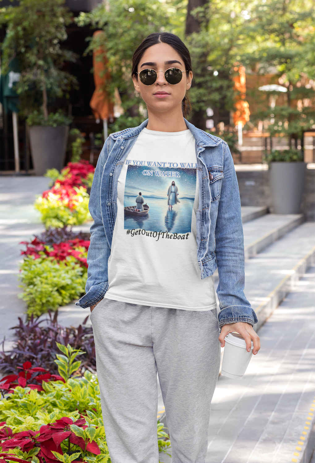 Walk on Water Faith Unisex Classic Tee