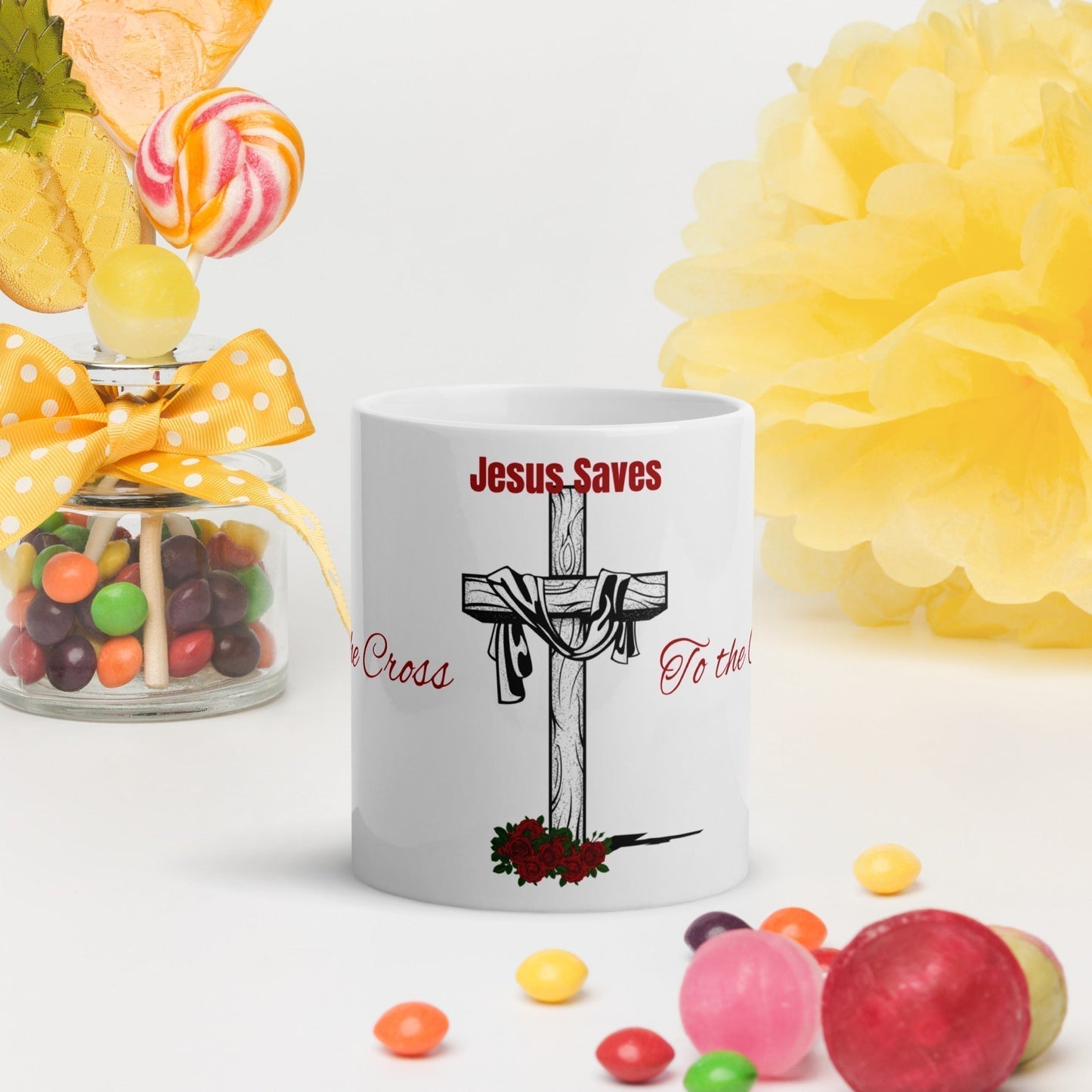Ceramic White Mug Product mockup