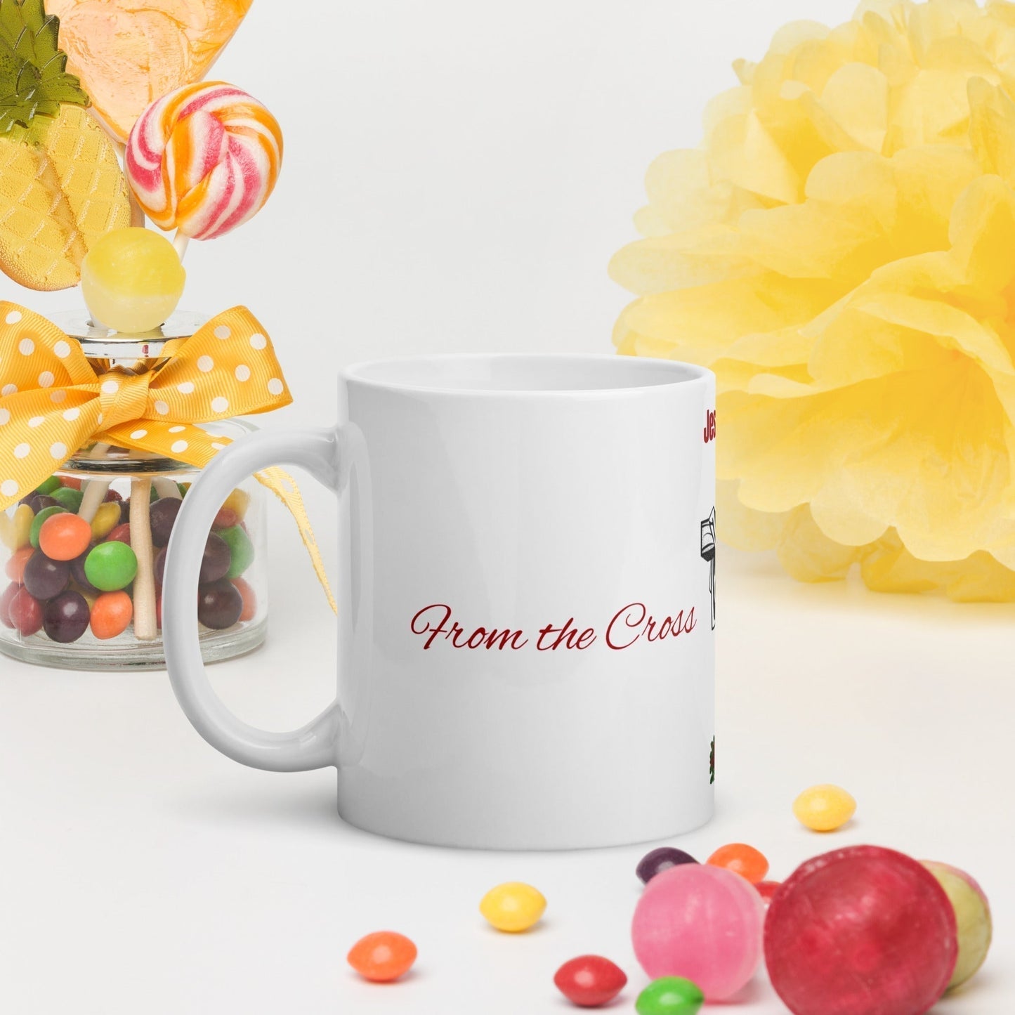 Ceramic White Mug Product mockup