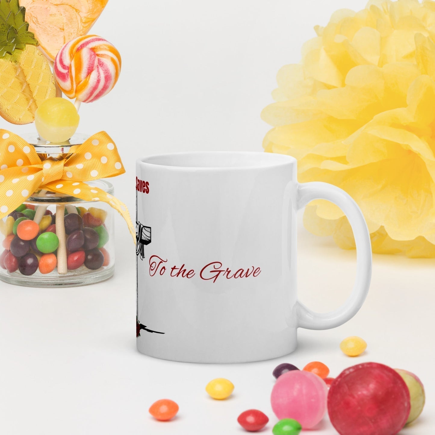Ceramic White Mug Product mockup