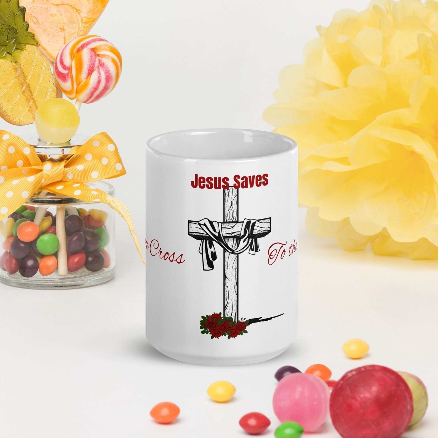 Ceramic White Mug Product mockup