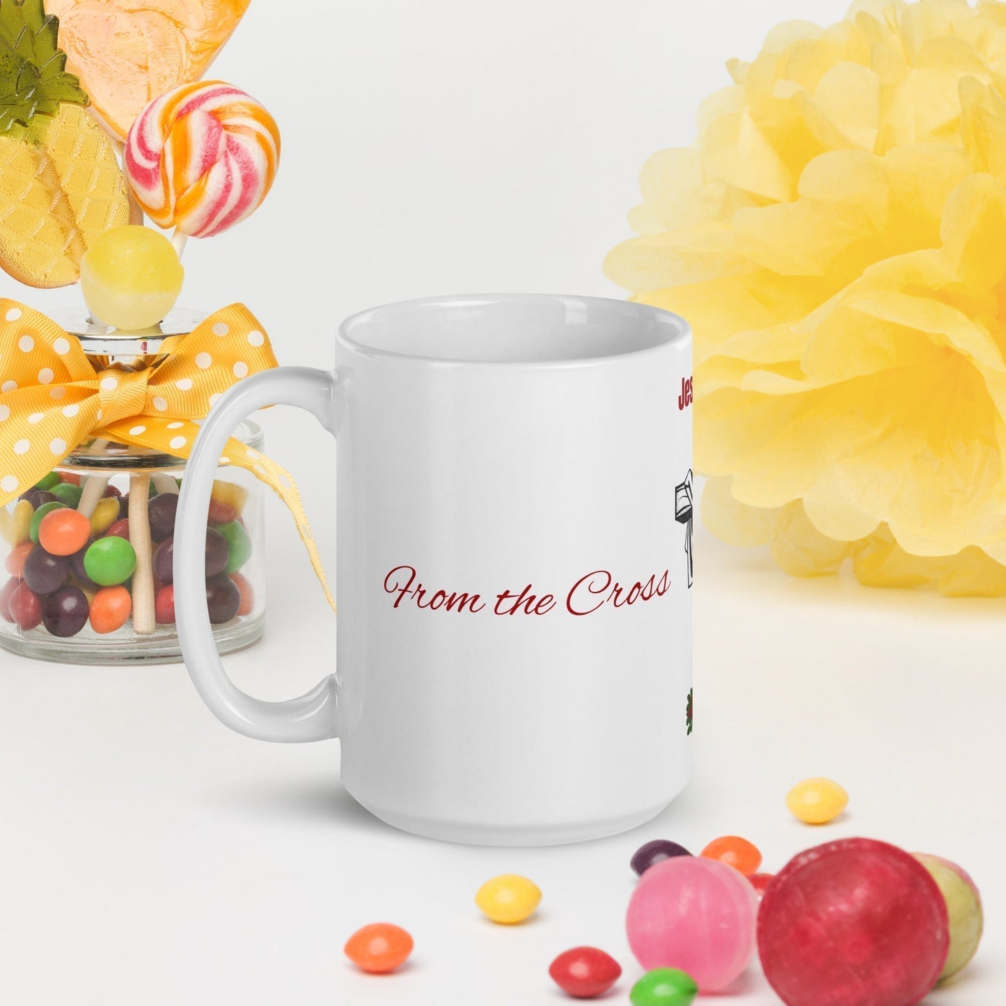 Ceramic White Mug Product mockup