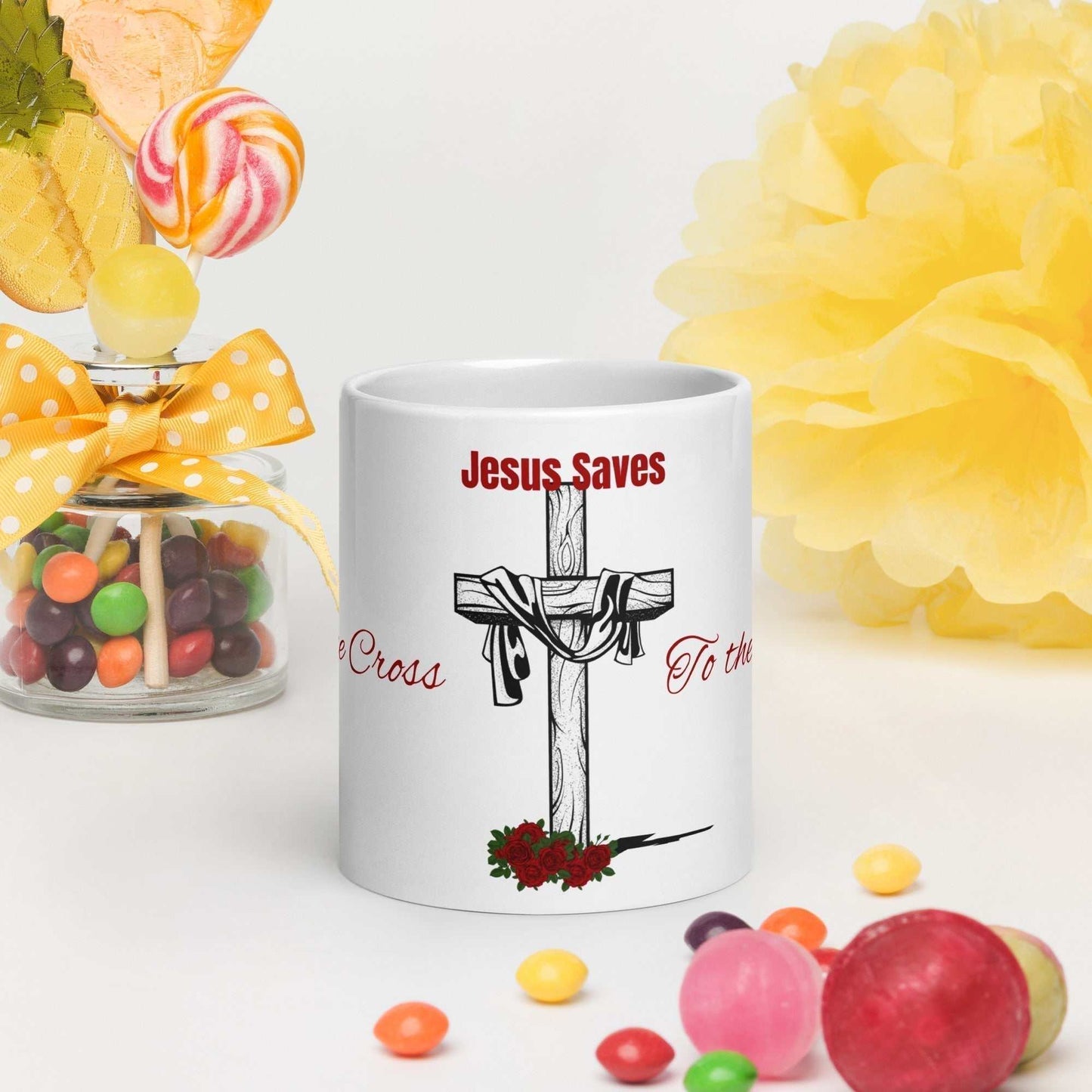 Ceramic White Mug Product mockup