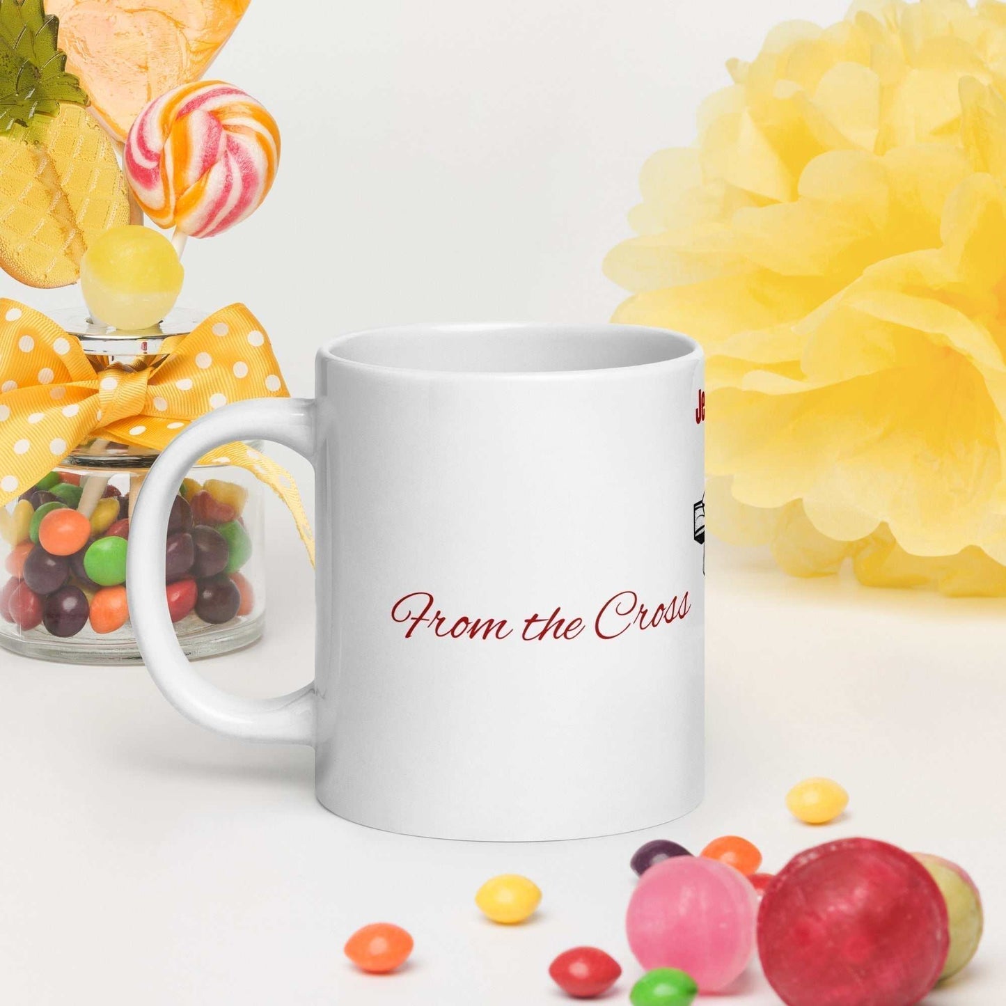 Ceramic White Mug Product mockup