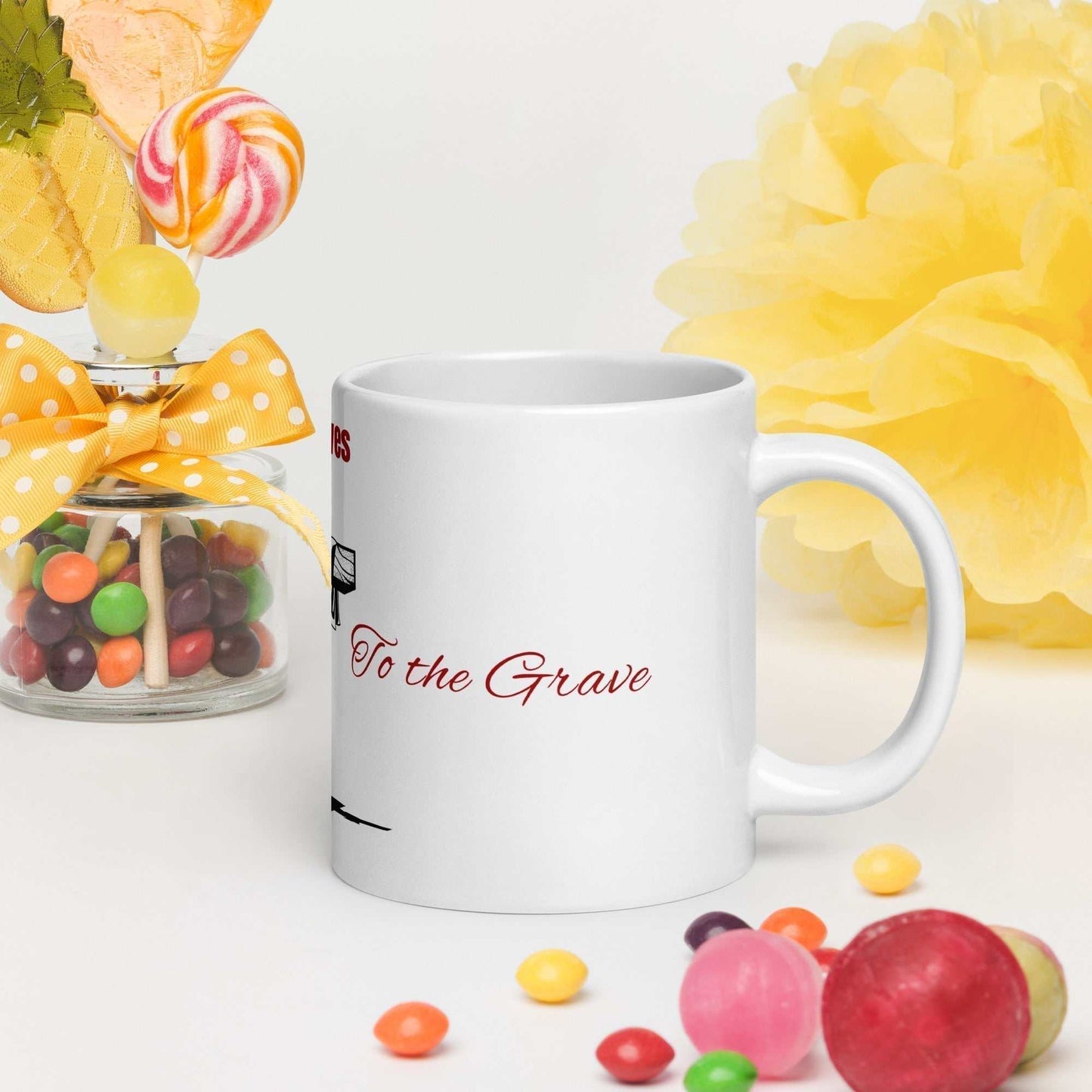 Ceramic White Mug Product mockup
